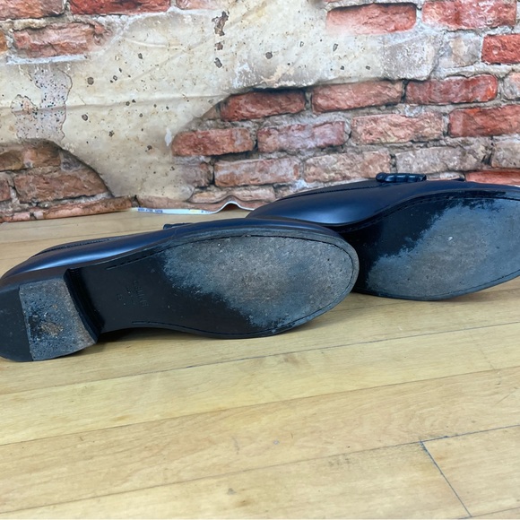 Celine Leather Luco Triomphe Kiltie Men’s Loafers - Picture 13 of 15